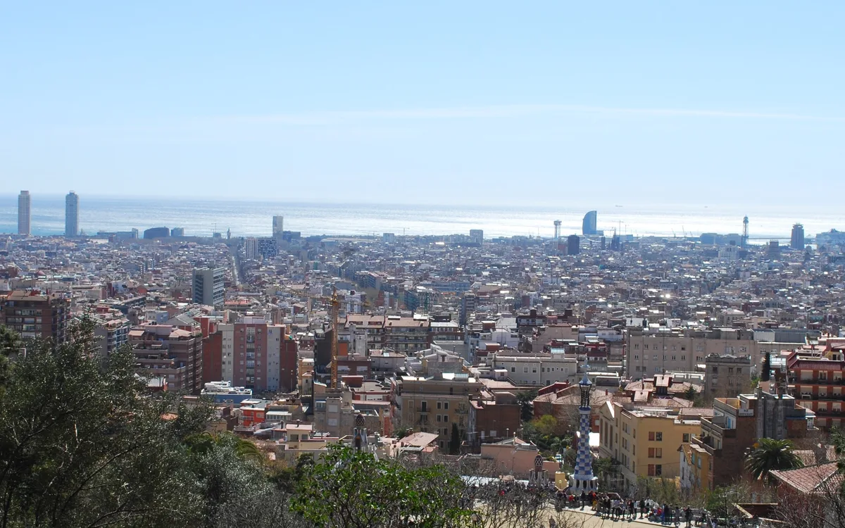 Barcelona skyline